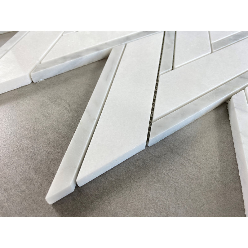 Marble Mosaic Wall & Floor Tile, Thassos White