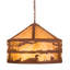 Lustree tambour 3 lumières lanterne