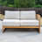 Acacia 5-Piece Outdoor Sectional Seating Group With Cushions