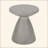 Outdoor Lightweight Concrete Side Table With Stylish Design And Practicality