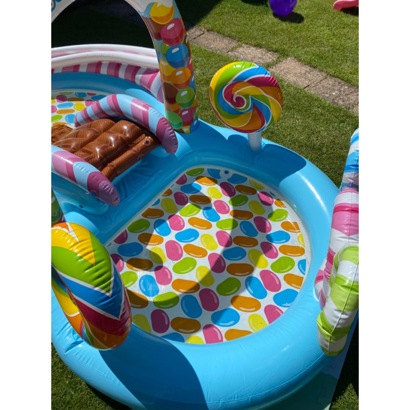 Round Inflatable Pool 40.6cm H x 15.2cm W x 47.6cm L