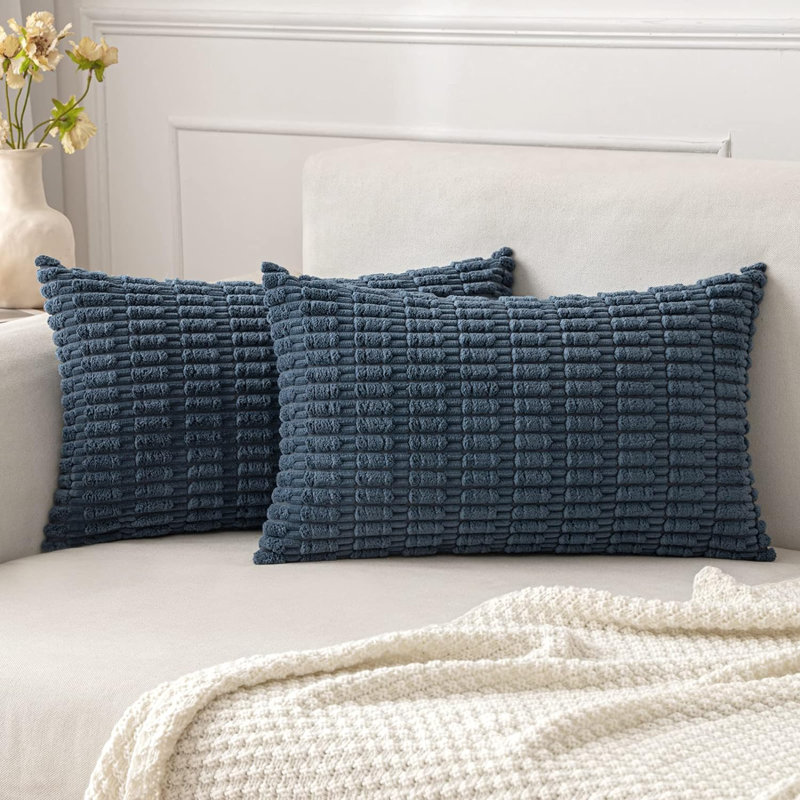 Mashala Reversible Pillow Cover, Blue