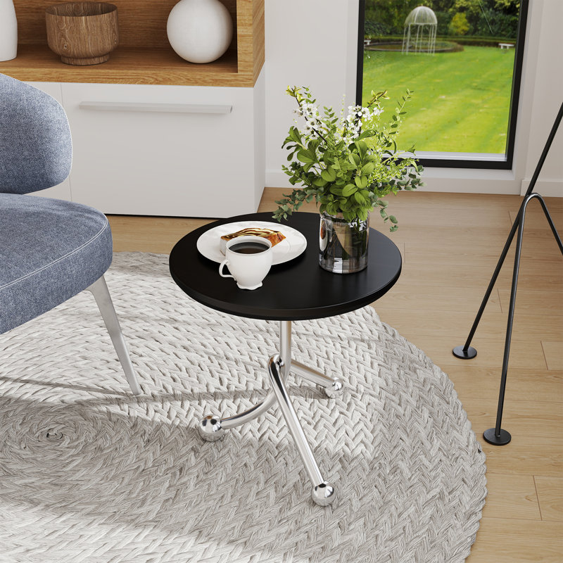 Table d'appoint en métal 15,55 po H