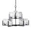 Lustre 9 lumières Dayberry illustré avec verre de 4 po-1698911229-1698911231