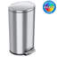 Itouchless Softstep 8 Gallon Stainless Steel Step Trash Can With Odour Filter, 30 L Kitchen, Home, Office, Bathroom Pedal Garbage Bin, Removable Bucket