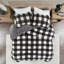 Ensemble d'édredon en duvet synthétique Sherpa
