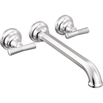 Beauclere™ Two Handle Wall Mount Tub Filler