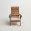 Chaise de patio avec coussins Hagler-1018514527
