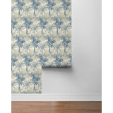 Tommy Bahama Cat Island Palm 18' L x 20.5" W Peel and Stick Wallpaper Roll