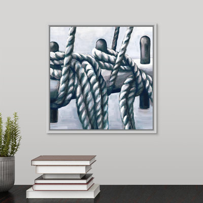 « sea faring life xii », peinture sur toile