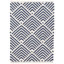 Cleo Navy Handwoven Indoor/Outdoor Rug