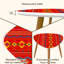 Ensemble de 2 tables gigognes triangulaires sans couture pour Cinco de Mayo