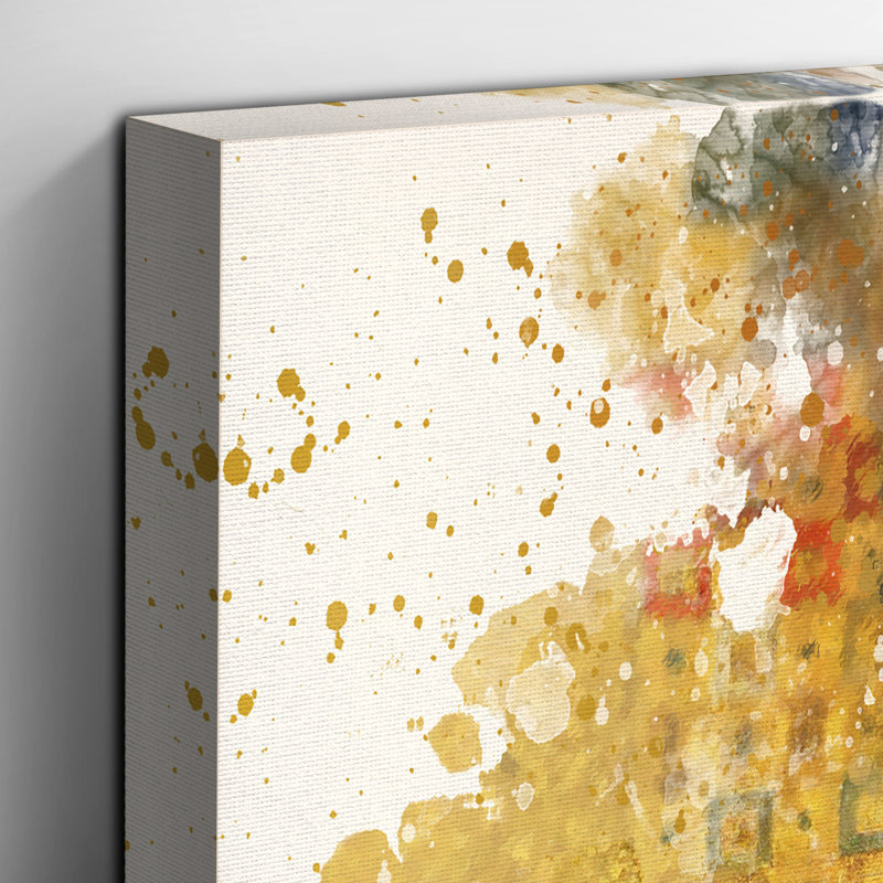 Gustav Klimt - Wrapped Canvas Painting, 50cm H x 35cm W