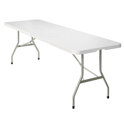 Kulsar Rectangular Metal Outdoor Camping Table , 96.1'' in. W 29.5'' in. D