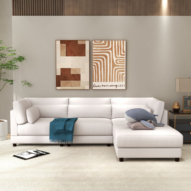 Canapé modulaire réversible Anysia