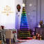 Arbre de Noël artificiel lumineux 6,2 pi Boyden