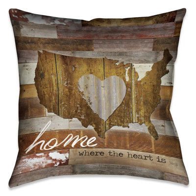 Land That I Love Indoor Decorative Pillow