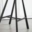 Ensemble de tabourets de bar ergonomiques avec repose-pieds - Structure en métal robuste pour sièges à hauteur de comptoir-1323601761