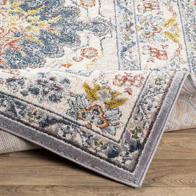 Kucera Flatiron Oriental Gray Area Rug, Runner 2'7" x 10'