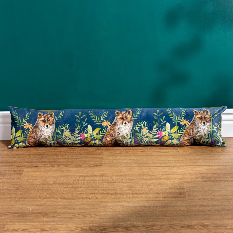 Floral Rectangular Floor Cushion