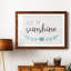 Cup of Sunshine - Art textuel avec cadre photo-558190978-558190989