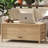 41.73'' Wide Modern Lift Top Coffee Table With Hidden Storage And 3 Drawers