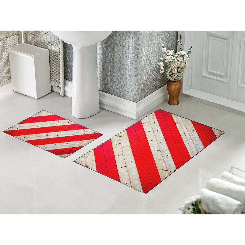 Ensemble de tapis de bain 2 pièces Diskin