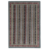 Aryana Wool Plaid Area Rug in Multicolor
