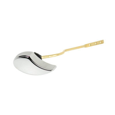 Levier de déclenchement de remplacement pour toilettes TOTO® THU068, chrome poli