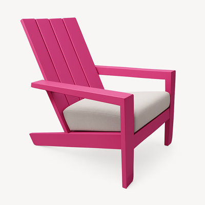 Rhys Aluminum Adirondack with Sunbrella Cushion by Birch Lane