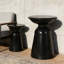 Tables d'appoint d'extérieur en fer avec design évasé-512888580-512888578