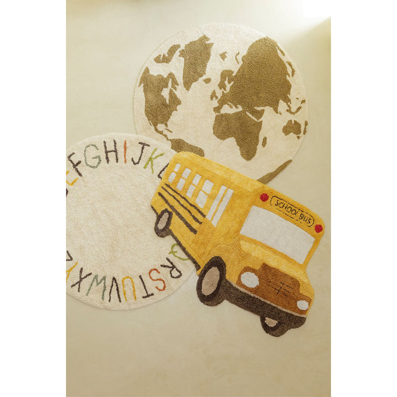 Tapis lavable autobus scolaire