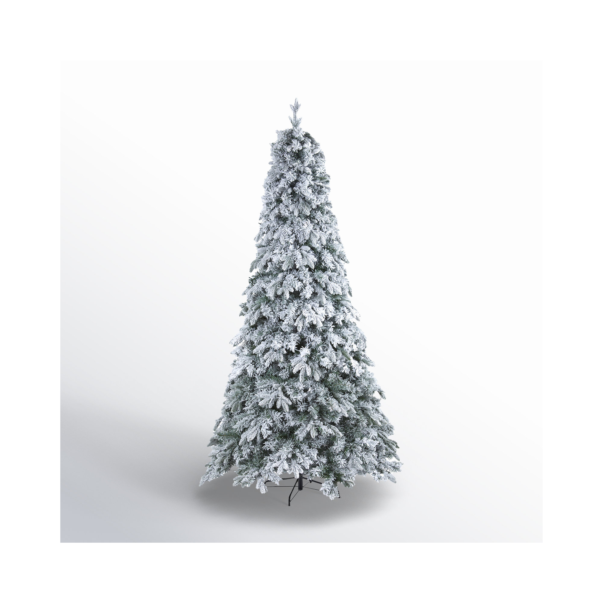 Lighted Artificial Pine Christmas Tree, 8' H