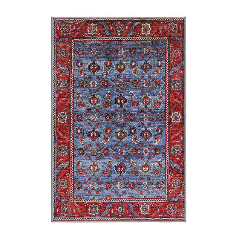 Gately Oriental Indoor Rug, Rectangle 2' x 4'