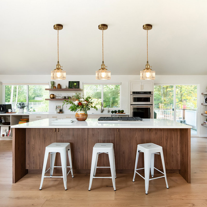 1 - Light Brass Pendant