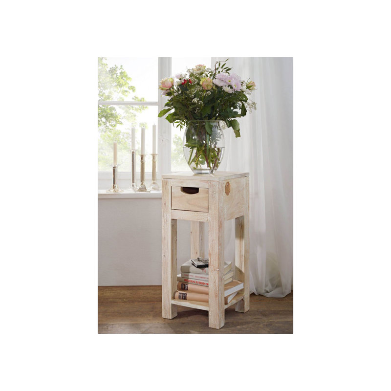 Nature Solid Wood End Table