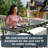 Upgraded Balcony Table Outdoor Patio Bar Table With Durable Composite Tabletop Aluminum Alloy Frame Hanging Folding Adjustable With Removable Ice Bucket, Easy Assembly (10Mins),43.5" L
