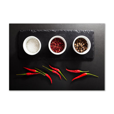Spices And Chilli - Wrapped Canvas Print