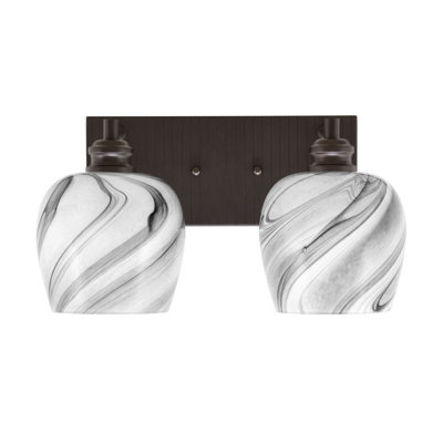 Éclairage pour meuble-lavabo à 2 lumières Gulista