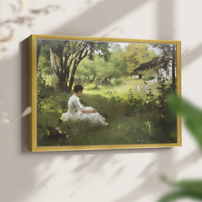 Vintage Landscapes-CLXXXII -Framed Print - Restickable