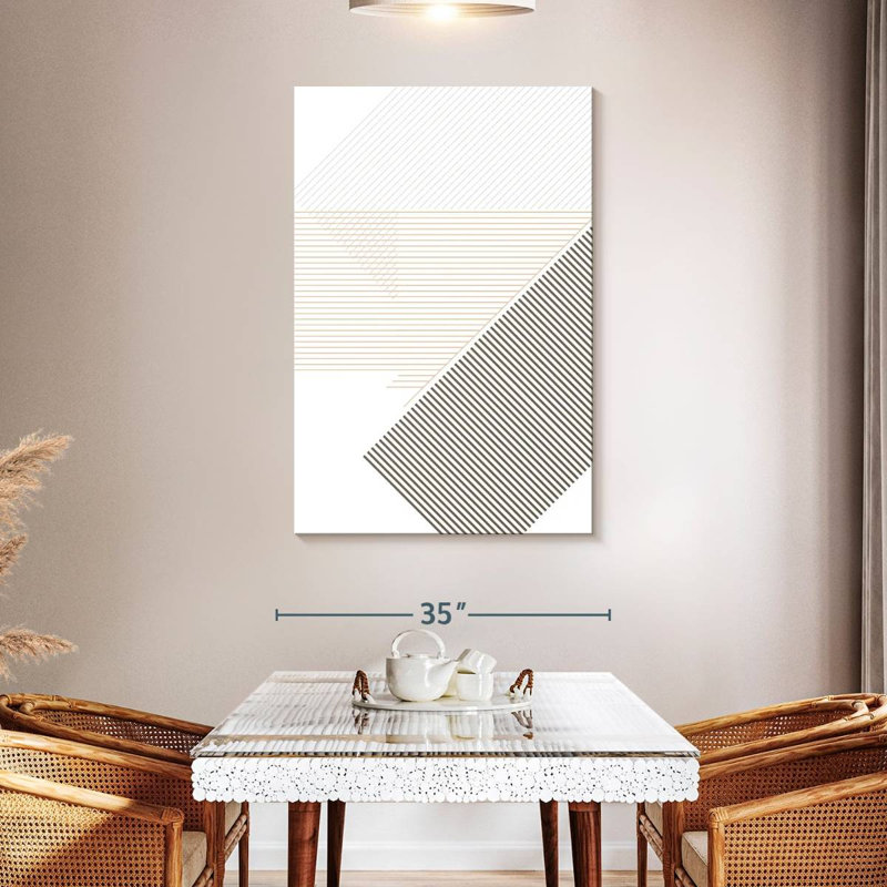 Avery Modern Lines II, 48" H x 32" W