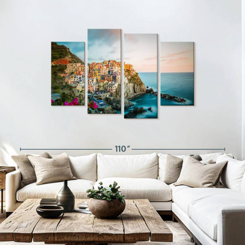 Gillard Monterosso Al Mare, H 48 po x l 75 po
