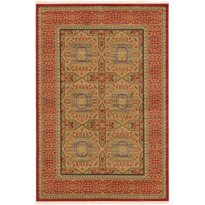 Ophelia Oriental Indoor Rug, Rectangle 3'3" x 5'3"