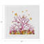 Serviettes de table en satin de coton Coral Reef-1807008175
