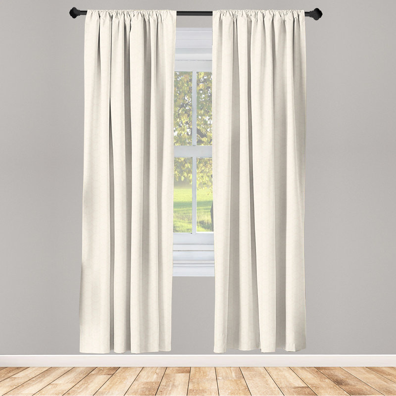 Semi-Sheer Rod Pocket Sliding Panel, 28" x 95"