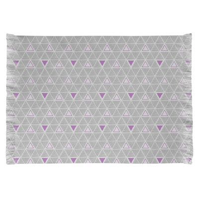 Chenille Geometric Indoor Rug