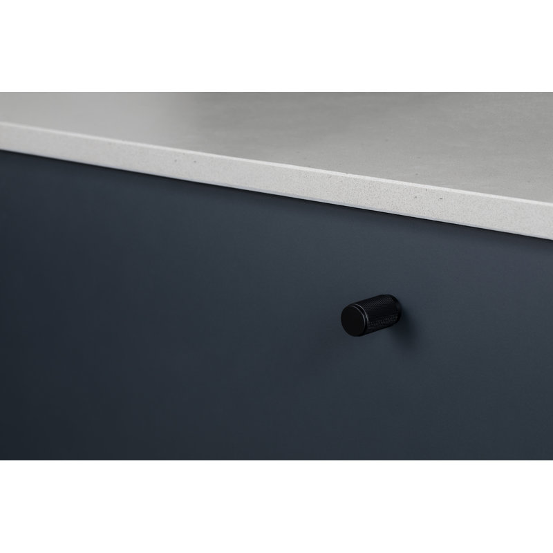 Cylindrical Knob, Black