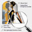 Silhouette de femme gracieuse I - art mural moderne femme asymétrique - forme d'arche-112774235