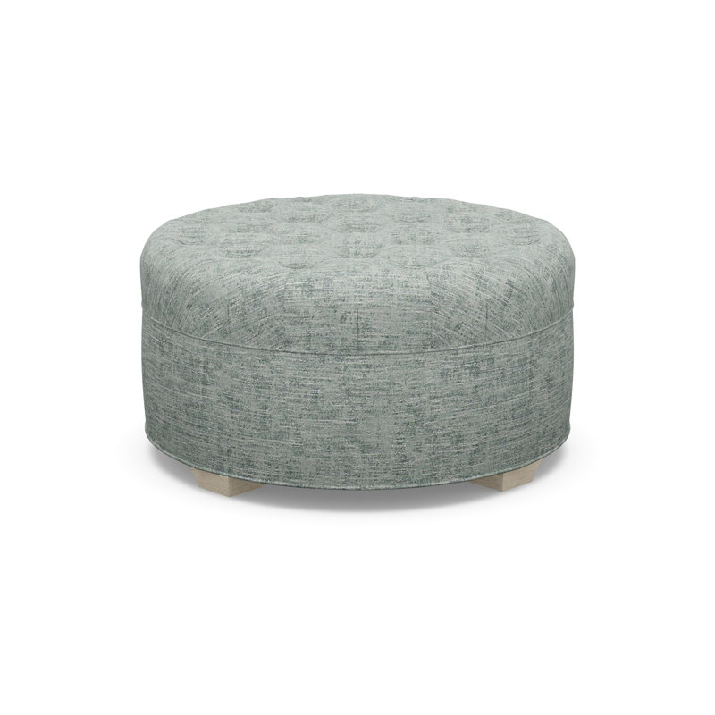 Round Ottoman, 8786-70, Sandstone