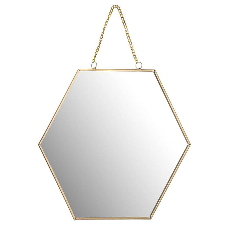 Palfi Metal Wall Mirror